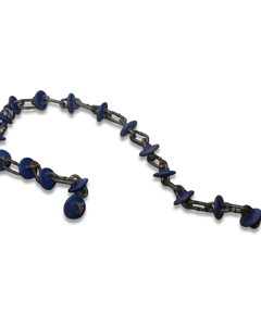 Conveyor chain harde 30mm DR 850 PA6GF30/blue disc dist 51mm